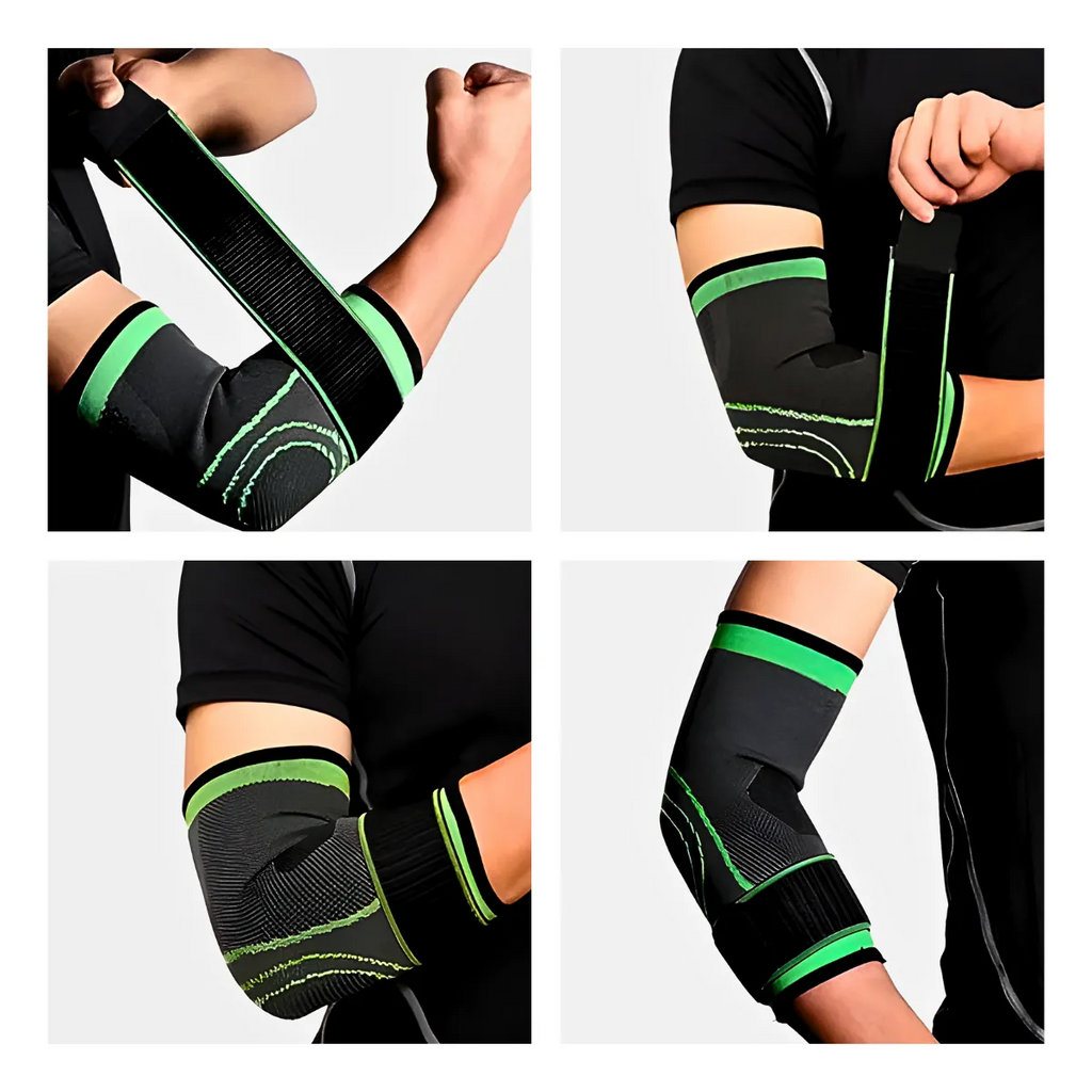 Move Support Elbow Sleeve MoveBemVida — detalhe do material respirável