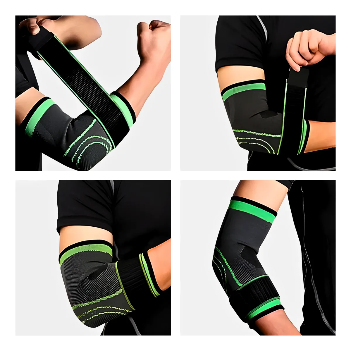 Move Support Elbow Sleeve MoveBemVida — detalhe do material respirável