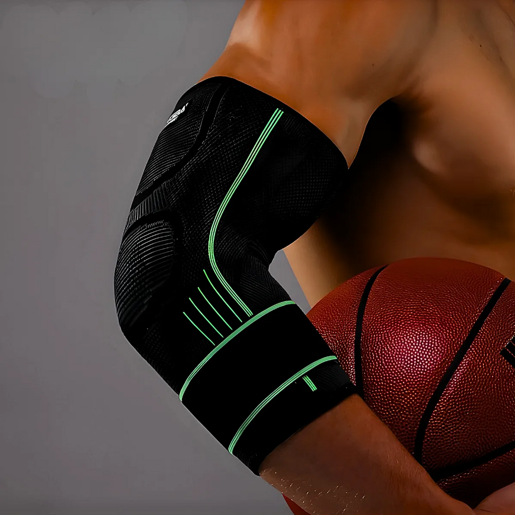 Move Support Elbow Sleeve MoveBemVida — detalhe do ajuste e compressão