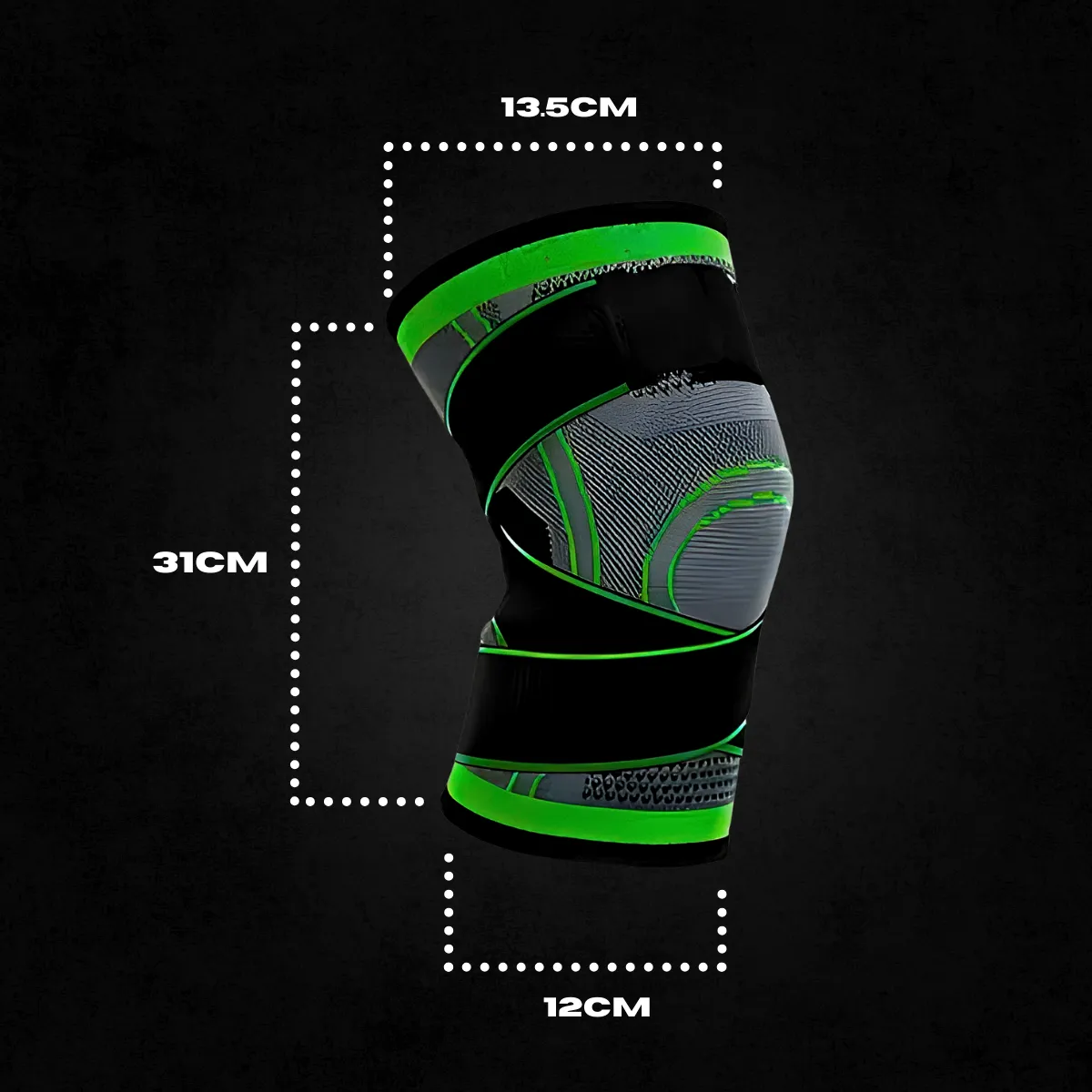 Move Support Knee Sleeve MoveBemVida — suporte para atividades do dia a dia
