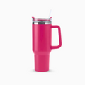 Move Thermal Cup 1200ml Rosa Pink MoveBemVida — copo térmico premium com canudo