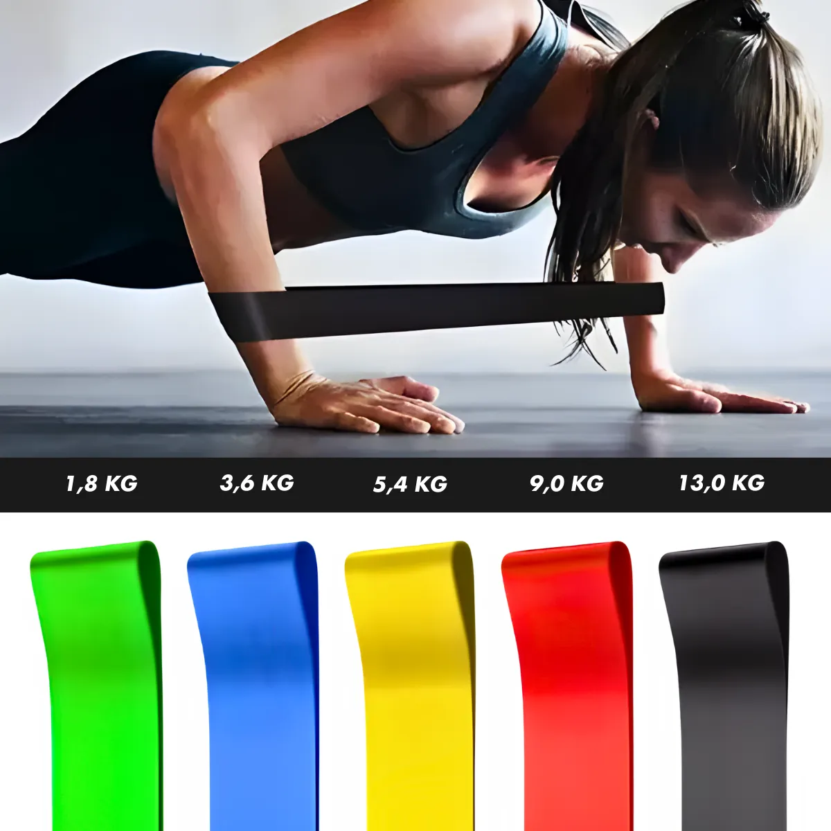 Move Resistance Training Kit MoveBemVida — ideal para yoga e pilates
