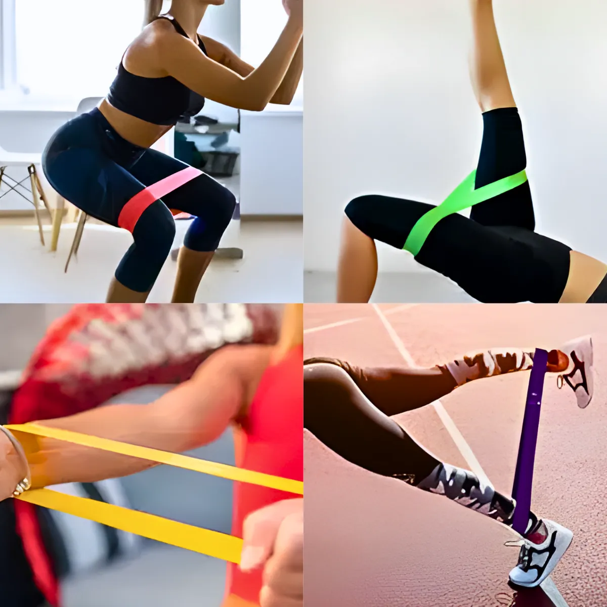 Move Resistance Training Kit MoveBemVida — faixas em uso para mobilidade