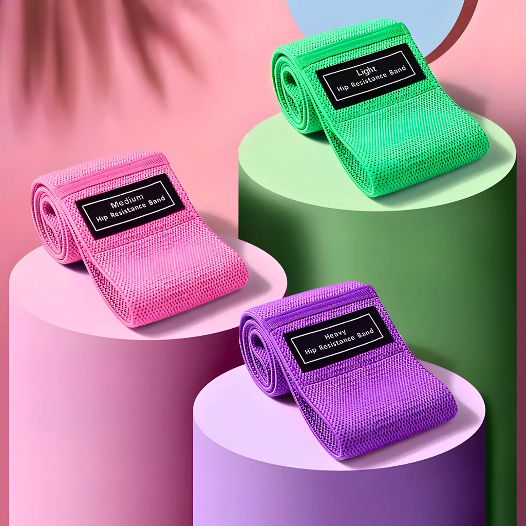 Move Functional Bands Kit MoveBemVida — faixa elástica em uso para glúteos