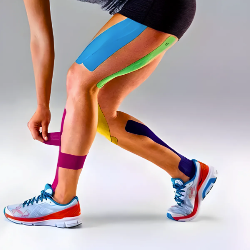 Move Kinesio Tape MoveBemVida — aplicação no joelho para suporte